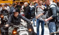 德国科隆国际摩托车及两轮车展览会4日在科隆市会展中